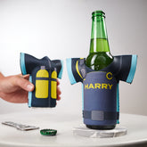 Personalised Scuba Diving Shirt Can Cooler